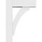 Ekena Millwork Standard Thorton Architectural Grade PVC Bracket with Block Ends, 5"W x 16"D x 22"H BKTP05X16X22THR05 - alternate 2